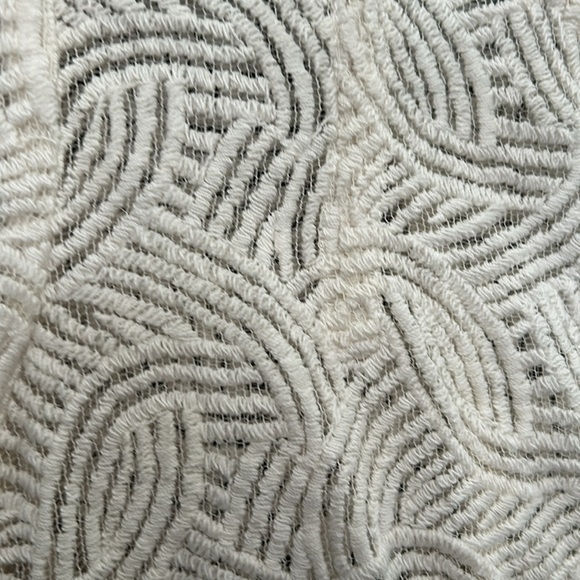 Rebecca Minkoff cream  lace blouse - Picture 2 of 5